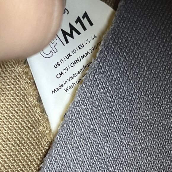 Allbirds Plant Pacers Canvas Shoes Men’s Size 11 Natural Tan Casual Sneakers - Picture 8 of 10